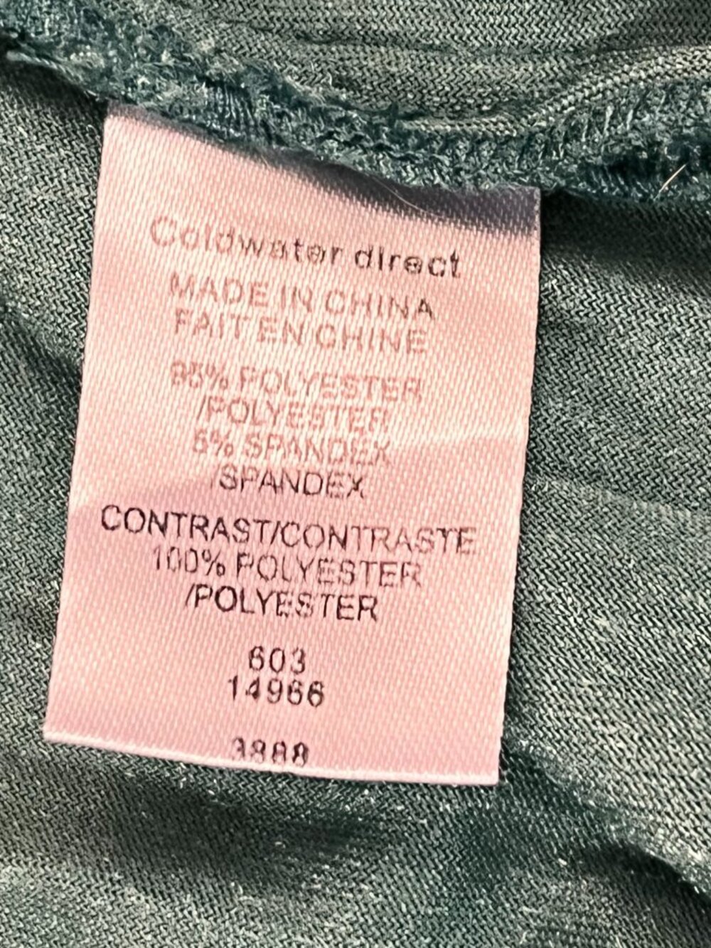 Coldwater Creek Emerald Teal Crushed Velvet Long Shirt Jacket Sz L - Picture 10 of 13